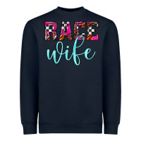 Navy race wife Heavyweight Sweatshirt - JahusDesignShop