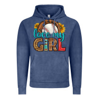 Vintage Denim love my girl baseball Vintage Hoodie - HRA Design Shop