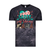 Cloud Black sassy just like my mama Vintage Tee - JahusDesignShop