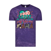 Cloud Purple sassy just like my mama Vintage Tee - JahusDesignShop