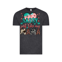 Vintage Black sassy just like my mama Vintage Tee - JahusDesignShop