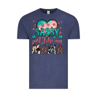 Vintage Denim sassy just like my mama Vintage Tee - JahusDesignShop