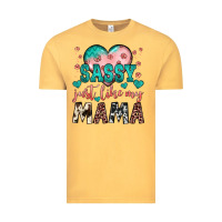 Vintage Mustard sassy just like my mama Vintage Tee - JahusDesignShop