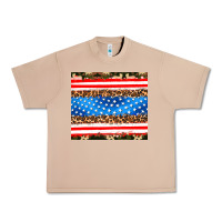 Burro usa camouflage american flag Urban Heavy Tee - AdoDesignShop