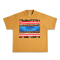 Peanut Butter usa camouflage american flag Urban Heavy Tee - AdoDesignShop