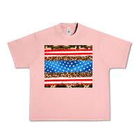 Salmon usa camouflage american flag Urban Heavy Tee - AdoDesignShop
