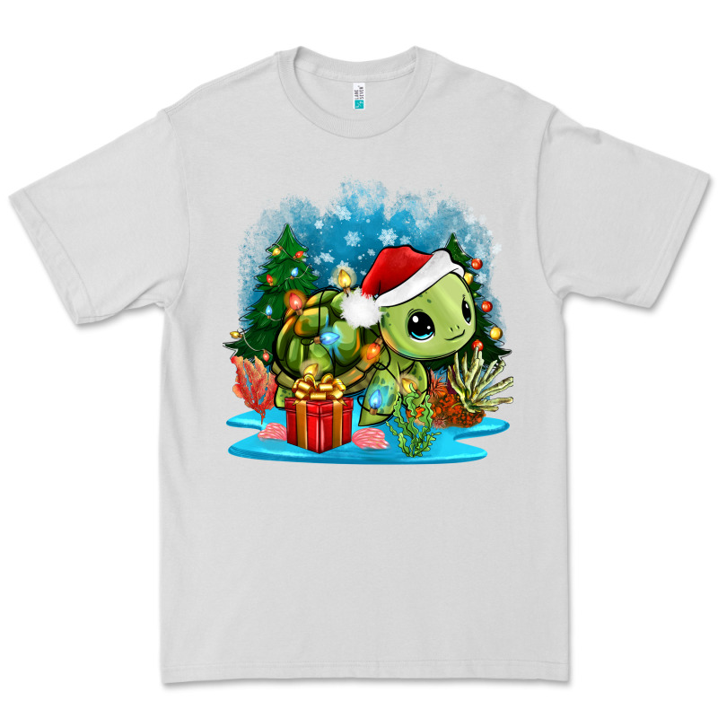 Christmas Turtle Premium Tee by Zillion Design Studio | Teevron