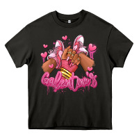 Asphalt galentines afro girl sneakers Heavy Core Tee - RanaPortraitStore