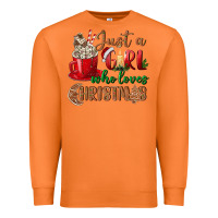 Carrot just a girl who loves christmas Premium Sweatshirt - BundleAndBundleShop