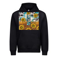 Black aunt sunflower leopard glitter Urban Hoodie - TumblerDesignByShophia