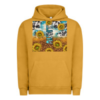 Pigment Peanut Butter aunt sunflower leopard glitter Urban Hoodie - TumblerDesignByShophia