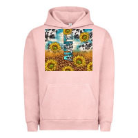 Pigment Salmon aunt sunflower leopard glitter Urban Hoodie - TumblerDesignByShophia