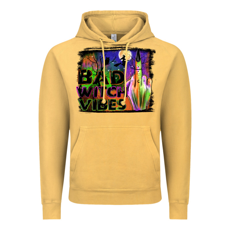 Bad Witch Vibes Vintage Hoodie by JahusDesignShop | Teevron