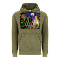 Vintage Olive bad witch vibes Vintage Hoodie - JahusDesignShop