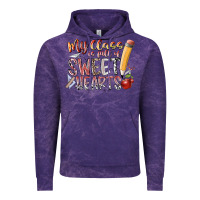 Cloud Purple my class is full of sweet hearts Vintage Hoodie - RacoonDesign