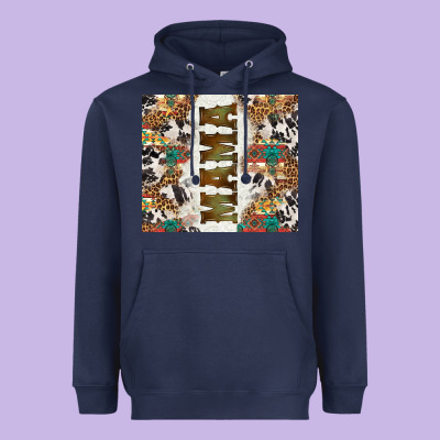Western Mama Tumbler Heavyweight Hoodie Designed By Bundleandbundleshop