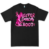 Black give cancer the boot Premium Tee - RanaPortraitStore