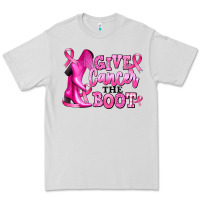 Dove Grey give cancer the boot Premium Tee - RanaPortraitStore