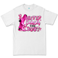 White give cancer the boot Premium Tee - RanaPortraitStore