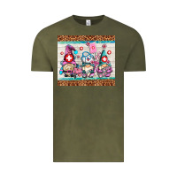 Vintage Olive nurse gnomes Vintage Tee - AdoDesignShop