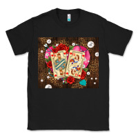 Black playing cards and pearls Classic Tee - AdoDesignShop