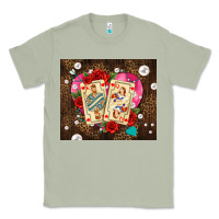 Matcha playing cards and pearls Classic Tee - AdoDesignShop