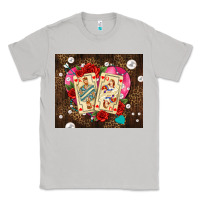 Moon Dust playing cards and pearls Classic Tee - AdoDesignShop
