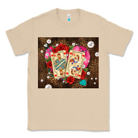 Mushroom playing cards and pearls Classic Tee - AdoDesignShop