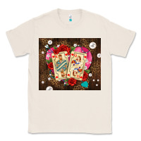 Natural playing cards and pearls Classic Tee - AdoDesignShop