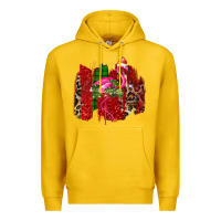 Lemon Christmas Flamingo Premium Hoodie - Bettercallsaul