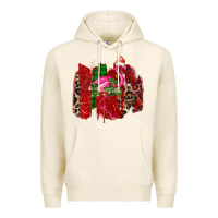 Tofu Christmas Flamingo Premium Hoodie - Bettercallsaul