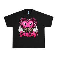 Black hey cancer with middle fingers Urban Heavy Tee - AdoDesignShop