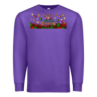 Purple just a girl who loves christmas libbey glass Premium Sweatshirt - BundleAndBundleShop