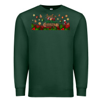 Sports Green just a girl who loves christmas libbey glass Premium Sweatshirt - BundleAndBundleShop