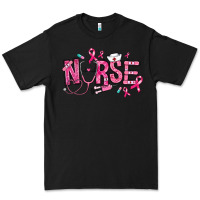 Black breast cancer nurse Premium Tee - RanaPortraitStore