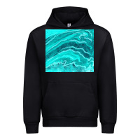 Black turquoise agate Urban Hoodie - TumblerDesignByShophia