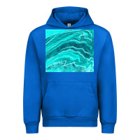 Cobalt turquoise agate Urban Hoodie - TumblerDesignByShophia