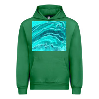 Emerald turquoise agate Urban Hoodie - TumblerDesignByShophia