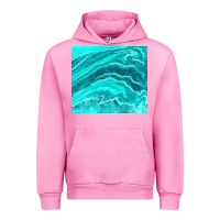Fuchsia Pink turquoise agate Urban Hoodie - TumblerDesignByShophia