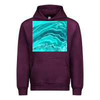 Mauve Wine turquoise agate Urban Hoodie - TumblerDesignByShophia
