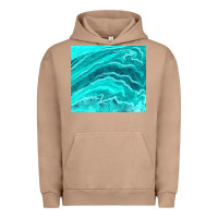 Pigment Burro turquoise agate Urban Hoodie - TumblerDesignByShophia