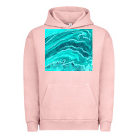 Pigment Salmon turquoise agate Urban Hoodie - TumblerDesignByShophia