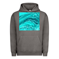 Pigment Tornado turquoise agate Urban Hoodie - TumblerDesignByShophia
