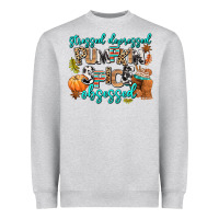 Heather Grey stressed depressed pumpkin spice obsessed Heavyweight Sweatshirt - AdoDesignShop