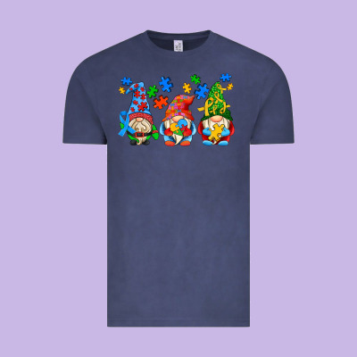 Autism Gnomes Vintage Tee Designed By Adodesignshop