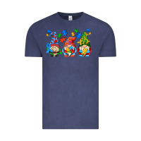 Vintage Denim autism gnomes Vintage Tee - AdoDesignShop