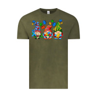 Vintage Olive autism gnomes Vintage Tee - AdoDesignShop