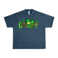 Midnight Navy lucky st patrick s day Urban Heavy Tee - Artiststas