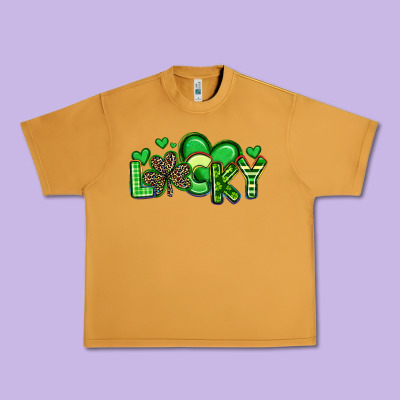 Lucky St Patrick S Day Urban Heavy Tee Designed By Artiststas