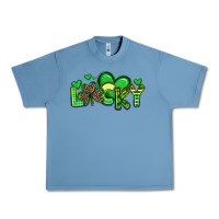 Pebble Blue lucky st patrick s day Urban Heavy Tee - Artiststas
